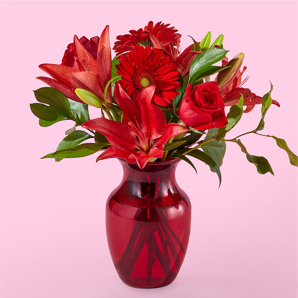 Burnin' Love Bouquet – Aaa Florists, San Bernardino CA
