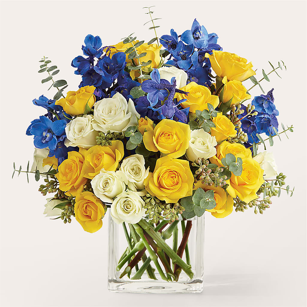 Sparkling Citrine Bouquet – Aaa Florists, San Bernardino CA