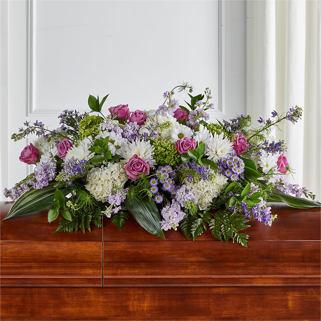 Meadows of Serenity Casket Spray – Aaa Florists, San Bernardino CA