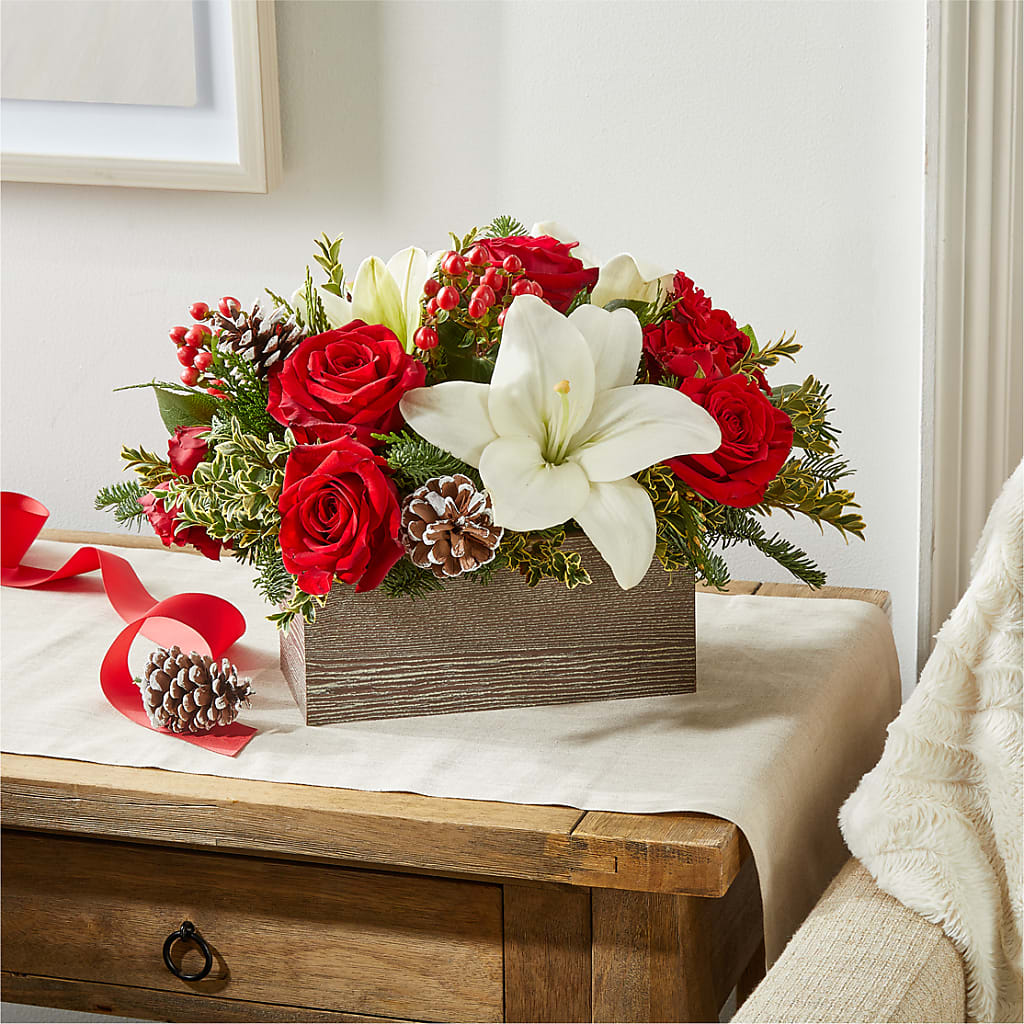 Snowy Wonderland Bouquet –  Aaa Florists, San Bernardino CA