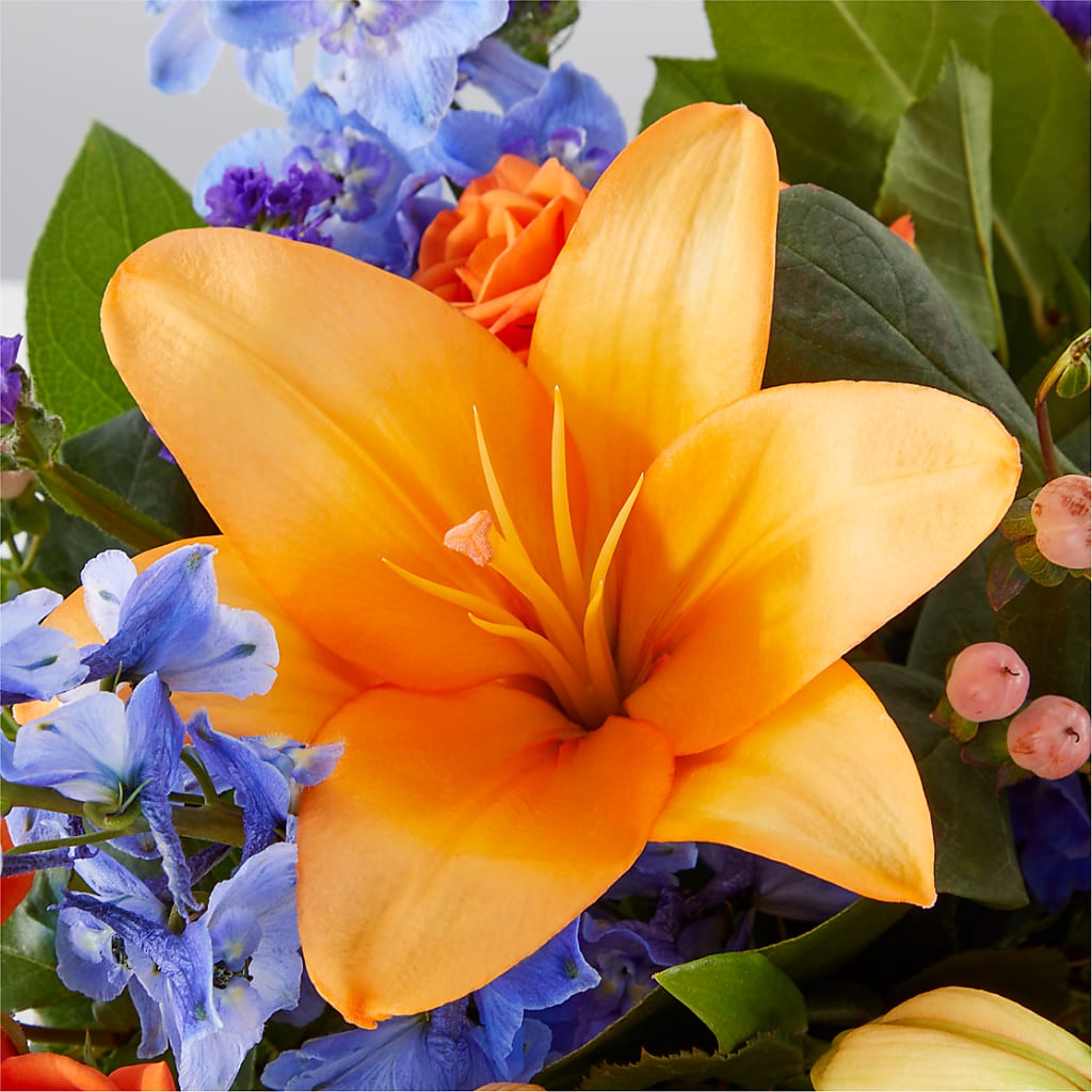 Radiant Citrus Box Bouquet –  Aaa Florists, San Bernardino CA