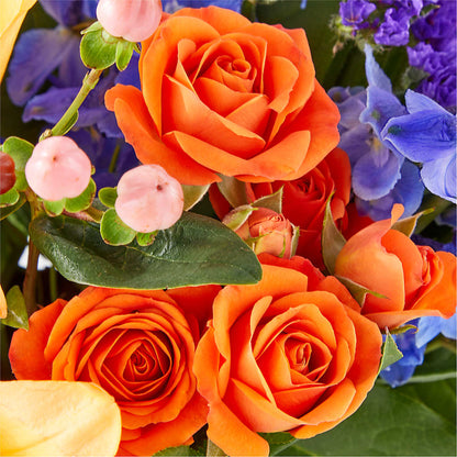 Radiant Citrus Box Bouquet –  Aaa Florists, San Bernardino CA