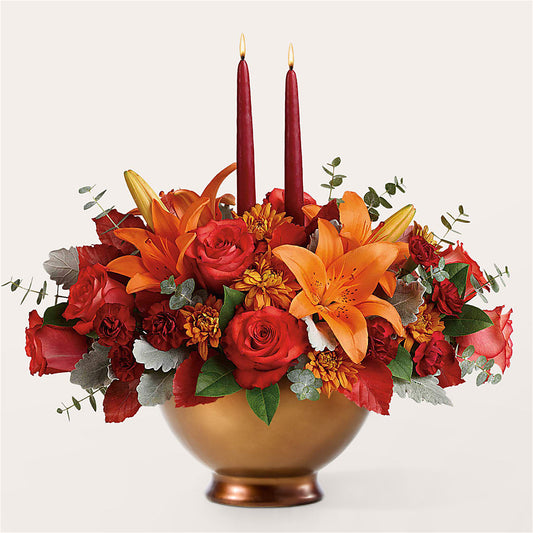 Fruits of Fall Centerpiece –  Aaa Florists, San Bernardino CA