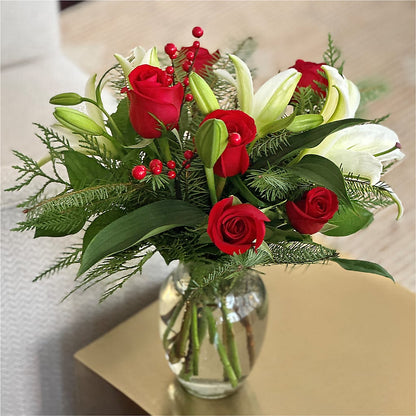 Sparkling Snowflakes Bouquet –  Aaa Florists, San Bernardino CA
