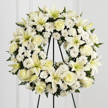Treasured Tribute Wreath –  Aaa Florists, San Bernardino CA