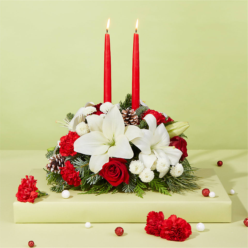 Seasonal Festivities Centerpiece –  Aaa Florists, San Bernardino CA